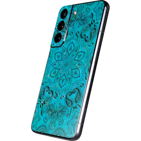 Blue Zen Ginseng Galaxy S22 Skin